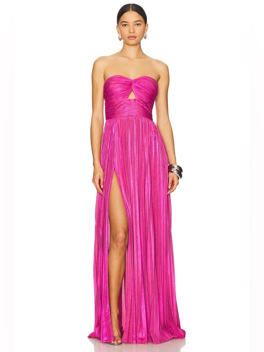 Retrofete Elora Dress in Hot Pink